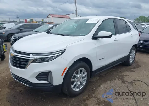 2024 Chevrolet Equinox Awd Lt из США, поврежденный, VIN 3GNAXUEG7RL354909